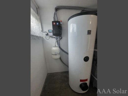 Umístění technologie v technické místnosti.